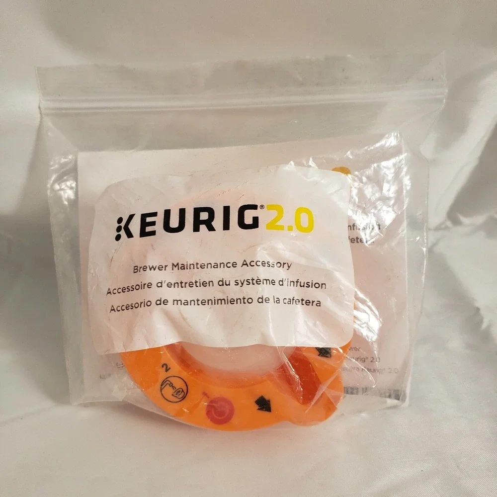 Keurig 2.0 Brewer Top Needle Cleaning Maintenance Accessory NEW